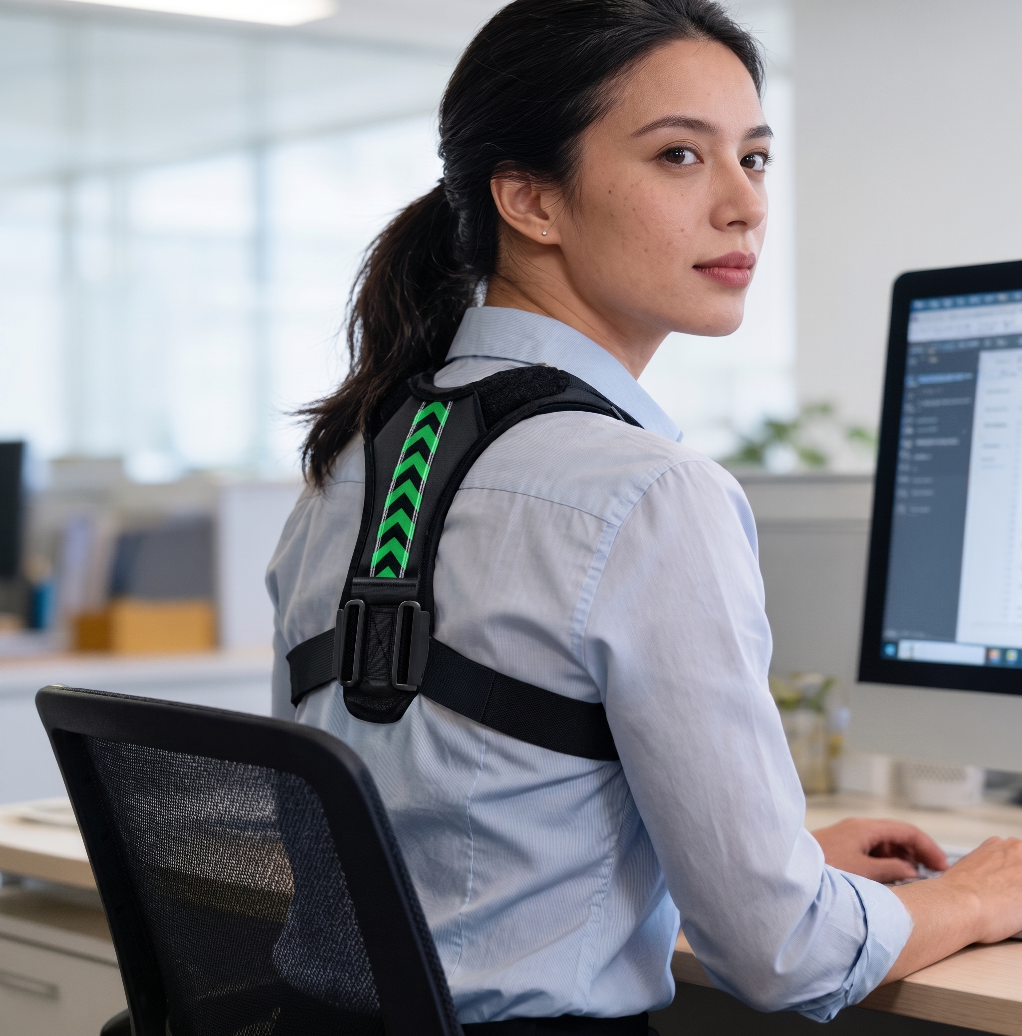 RingRangRung™ Ergo-Fit Posture Corrector: Instant Back & Shoulder Support