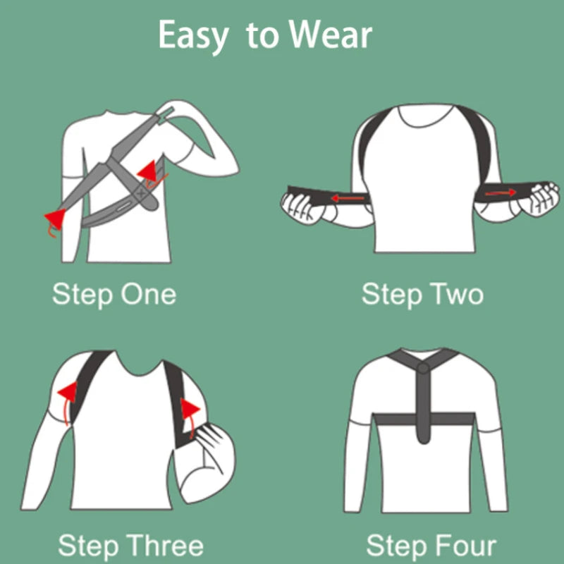 RingRangRung™ Ergo-Fit Posture Corrector: Instant Back & Shoulder Support